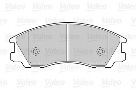 Колодки тормозные передние Valeo 301506 (фото 1)