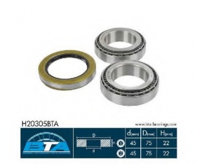 Подшипник ступицы колеса BTA H20305BTA (фото 1)