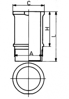 Гільза поршнева PSA 75,00 1,4i TU3 (вир-во) KOLBENSCHMIDT 89584110 (фото 1)