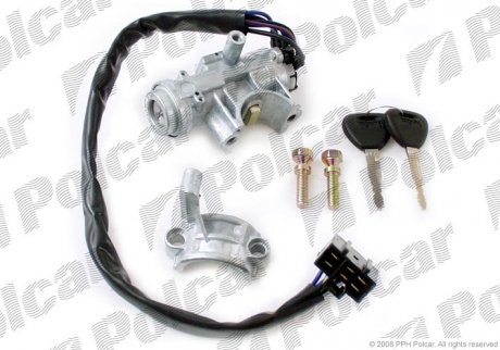 Замок зажигания компл. Polcar 5281Z-05 (фото 1)
