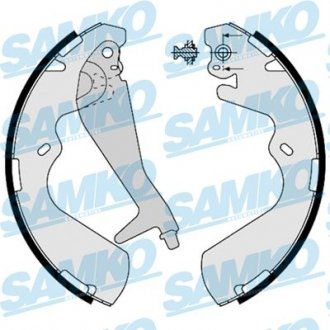 Комплект тормозных колодок SAMKO 88240 (фото 1)