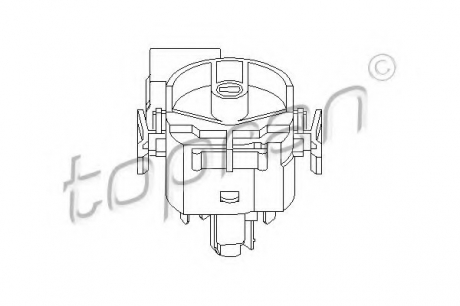 Переключатель зажигания TOPRAN / HANS PRIES 205 656 (фото 1)