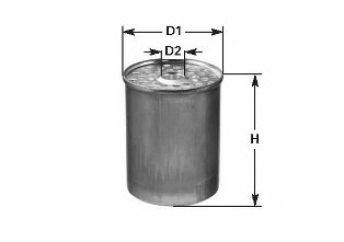 Топливный фильтр CLEAN FILTERS DN 222 (фото 1)