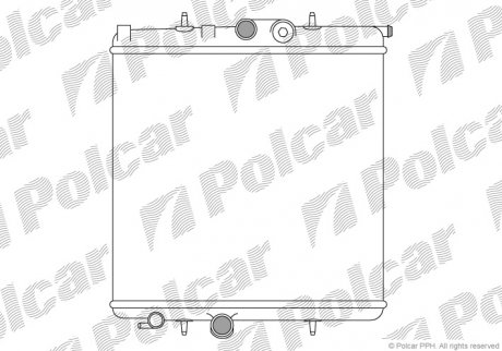 Радіатор Polcar 572308A1 (фото 1)