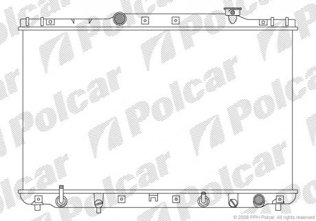 Радиаторы охлаждения Polcar 813308-7 (фото 1)