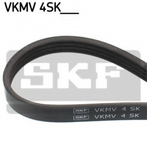 Поликлиновой ремінь SKF VKMV 4SK1022 (фото 1)