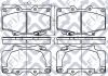 Колодки гальмівні передн.дискові Q-FIX Q093-0699 (фото 3)