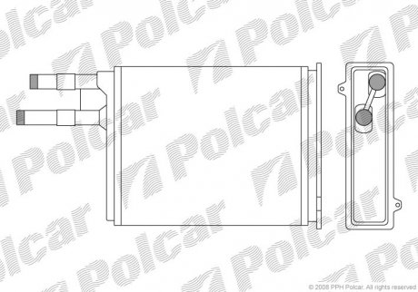 Радиаторы обогрева Polcar 5702N8-1 (фото 1)