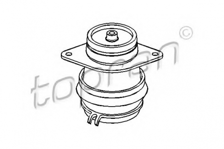 Подвеска, двигатель TOPRAN / HANS PRIES 103 012 (фото 1)