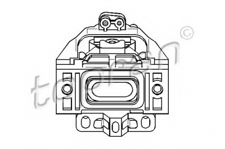 Опора двигуна TOPRAN / HANS PRIES 107 979 (фото 1)