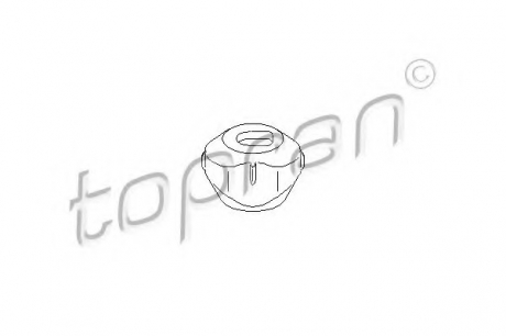 Опора двигуна TOPRAN / HANS PRIES 110 384 (фото 1)