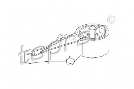 Подвеска, двигатель TOPRAN / HANS PRIES 205 620 (фото 1)