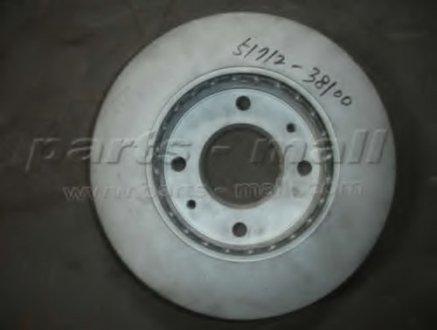 Тормозной диск PARTS-MALL PRA-016 (фото 1)