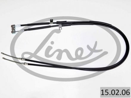 Трос ручного гальма LINEX 150206 (фото 1)