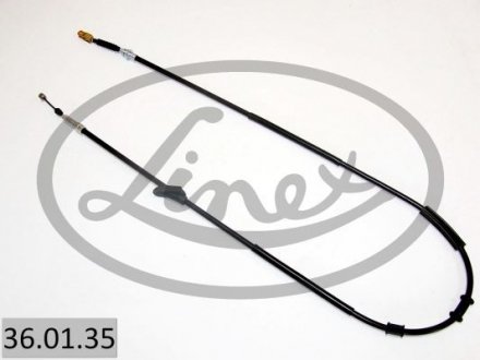 Трос ручного гальма LINEX 360135 (фото 1)