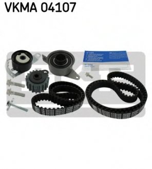 Роликовий модуль натягувача ременя (ролик, ремінь) SKF VKMA 04107 (фото 1)