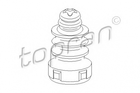 Буфер, амортизация TOPRAN / HANS PRIES 111 031 (фото 1)
