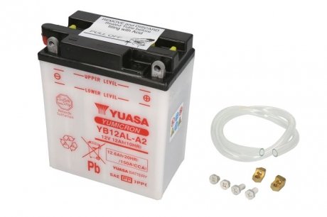 Акумулятор YUASA YB12AL-A2 YUASA (фото 1)