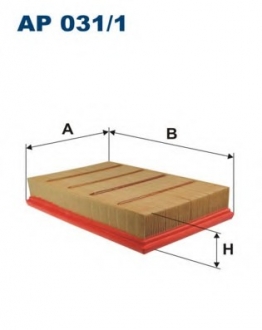 Фільтр повітря FILTRON AP031/1 (фото 1)