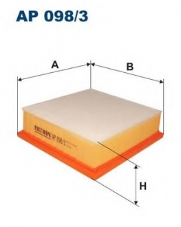Воздушный фильтр FILTRON AP098/3 (фото 1)