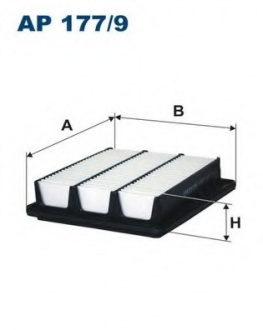 Воздушный фильтр FILTRON AP177/9 (фото 1)