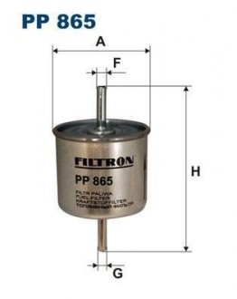 Топливный фильтр FILTRON PP865/3 (фото 1)