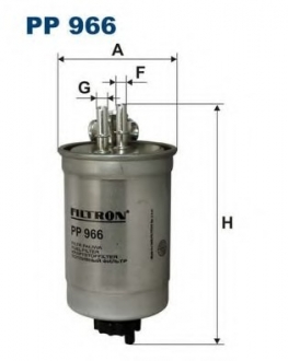 Топливный фильтр FILTRON PP966/2 (фото 1)