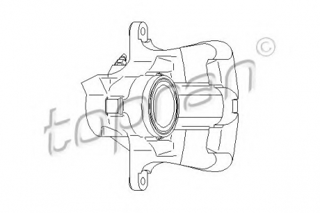 Супорт гальмівний TOPRAN / HANS PRIES 110 286 (фото 1)