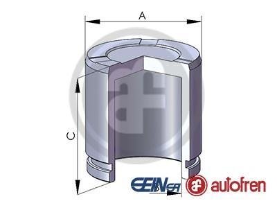 Поршень AUTOFREN D025643 (фото 1)