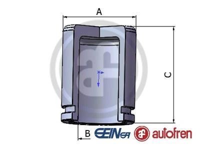 Поршень AUTOFREN D025650 (фото 1)