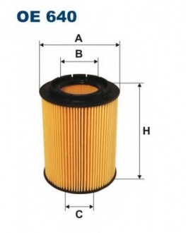 Фільтр масла FILTRON OE640/6 (фото 1)