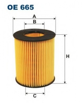 Фільтр масла FILTRON OE665/3 (фото 1)