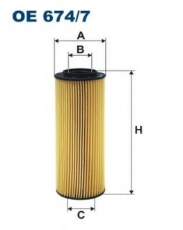 Фільтр масла FILTRON OE674/7 (фото 1)