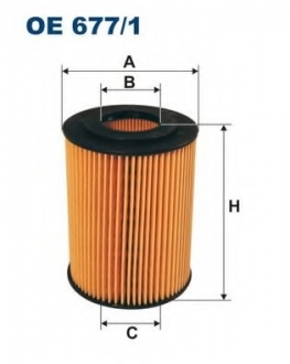 Фільтр масла FILTRON OE677/1 (фото 1)