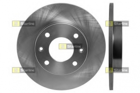 Тормозной диск STARLINE PB 1002 (фото 1)