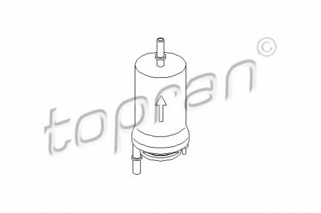 Топливный фильтр TOPRAN / HANS PRIES 109 656 (фото 1)