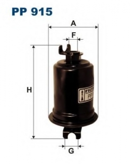 Фильтр топливный FILTRON PP915 (фото 1)