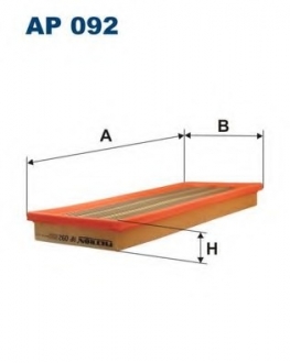 Воздушный фильтр FILTRON AP092 (фото 1)