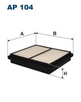 Фільтр повітря FILTRON AP104 (фото 1)
