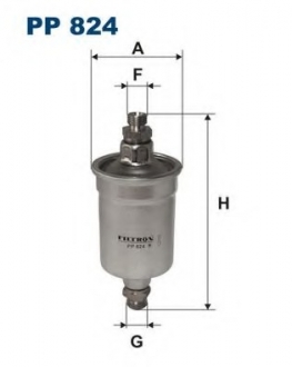 Топливный фильтр FILTRON PP824 (фото 1)