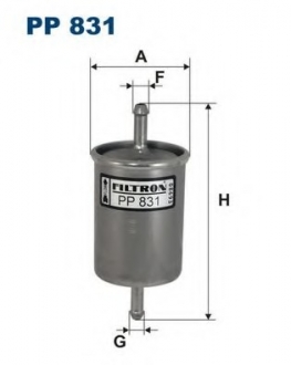 Топливный фильтр FILTRON PP831 (фото 1)