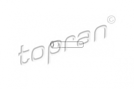 Шланг радиатора TOPRAN / HANS PRIES 101 035 (фото 1)
