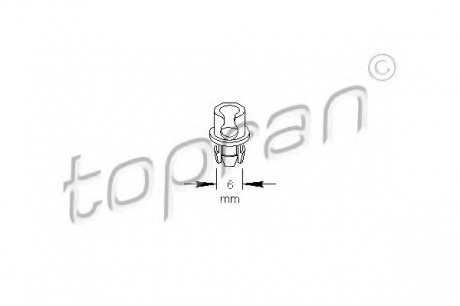 Пружинный зажим TOPRAN / HANS PRIES 109 034 (фото 1)