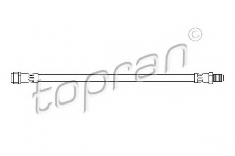 Тормозной шланг TOPRAN / HANS PRIES 400 426 (фото 1)