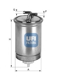 Фільтр палива UFI 24.382.00 (фото 1)