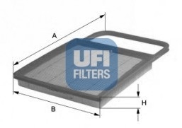 Воздушный фильтр UFI 30.345.00 (фото 1)