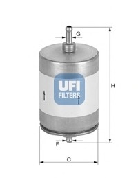 Фільтр паливний UFI 31.817.00 (фото 1)