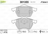 Гальмівні колодки дискові VAG A4/Cabriolet/Passat "1,6-2,8 "F "82-01 Valeo 301355 (фото 2)