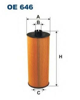 Масляный фильтр FILTRON OE646 (фото 1)