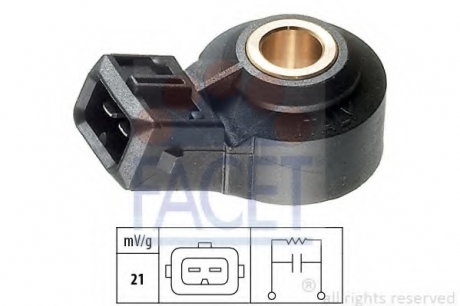Датчик детонації Duster (15-)/Megane IV (15-) 1.6 16V FACET 9.3143 (фото 1)